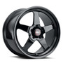 WELD Ventura 5 Drag Gloss Black Wheel with Black Spokes 17x10 | 5x120 BC | +42 Offset | 7.15 Backspacing - S15170022P42