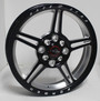 Race Star 61 Pro Forged 15x3.5 | 4x100 | 4x114.3 | 2.40 BS | Front Runner Honda Gloss Black / Machined Wheel - 61-5350240B