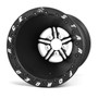 Race Star 63 Pro Forged 16x18 | 5x5.00 | 6.00BS | Double Beadlock Top Fuel-Beadliner Black Anodized/Machined Wheel -  63-618506043B