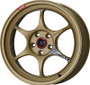Enkei PF06 18x10.5 5x114.3 45mm Offset 75mm Bore Gold Racing Wheel - 545-8105-6545GG
