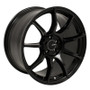 Enkei TS9 17x8 5x114.3 45mm offset 72.6mm Bore Black Paint Racing Wheel - 492-780-6545BK