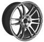 Enkei TSP6 18x8 45mm Offset 5x100 Bolt Pattern 72.6 Bore Hyper Silver Racing Wheel - 486-880-8045HS