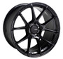 Enkei TS-V 18x9.5 5x100 45mm Offset 72.6mm Bore Glass Black Racing Wheel - 522-895-8045BK