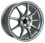 Enkei TS9 18x8 5x112 45mm offset 72.6mm Bore Platinum Gray Racing Wheel - 492-880-4445GR