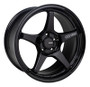 Enkei TS-5 17x8 5x100 45mm Offset 72.6mm Bore Gloss Black Racing Wheel - 521-780-8045BK
