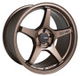 Enkei TS-5 18x9.5 5x120 45mm Offset 73mm Bore Matte Bronze Racing Wheel - 521-895-1245ZP