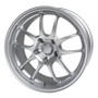 Enkei PF01 17x8 5x114.3 50mm offset Silver Racing Wheel 05-10 Subaru STI - 460-780-6550SP