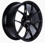 BBS FI-R 20x11.5 5x112 ET40 PFS Satin Black Wheel - FI141BS