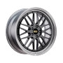 BBS LM 20X10.5 5x112 ET15 Diamond Black Wheel 80mm PFS/Clip Required - LM465DBPK