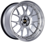 BBS LM-R 20x10.5 5x120 ET35 CB82 Diamond Silver Center Diamond Cut Lip Wheel - LM337DSPK