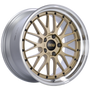 BBS LM 20x11 5x112 ET24 Gold Wheel - 82mm PFS/Clip Required - LM437GPK