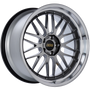 BBS LM 20x10.5 5x114.3 ET20 CB66 Diamond Black Center Diamond Cut Lip Wheel - LM239DBPK