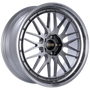 BBS LM 18x8.5 5x130 ET56 CB71.6 Diamond Black Center w/ Machined Lip Wheel - LM265DBPK