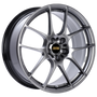 BBS RF 17x7.5 5x112 ET45 Diamond Black Wheel - 82mm PFS/Clip Required - RF505DBK