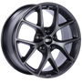 BBS SR 19x8.5 5x112 ET46 Satin Grey Wheel -82mm PFS/Clip Required - SR028SG