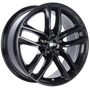 BBS SX 20x9 5x112 ET30 Crystal Black Wheel -82mm PFS/Clip Required - SX0604CB
