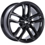 BBS SX 17x7.5 5x120 ET43 CB72.5 Crystal Black Wheel - SX0401CB