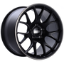 BBS CH-R 20x9 5x130 ET49 / 71.6 CB Satin Black Polished Rim Protector Wheel - CH150BPO