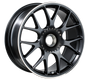 BBS CH-R 20x9 CL ET51 CB84 Satin Black Polished Rim Protector Wheel - CH151BPO