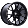 BBS CH-R 19x8 5x120 ET40 Satin Black Polished Rim Protector Wheel -82mm PFS/Clip Required - CH129BPO