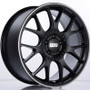 BBS CH-R 19x8.5 5x112 ET32 Satin Black Polished Rim Protector Wheel -82mm PFS/Clip Required - CH126BPO
