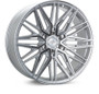 Vossen HF6-5 22x10 / 6x135 / ET-18 / Super Deep Face / 87.1 - Silver Polished Wheel - HF65-2F26