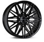 Vossen HF6-5 22x9.5 / 6x135 / ET20 / Deep Face / 87.1 - Gloss Black Wheel - HF65-2F24 for 2004, 2005, 2006, 2007, 2008, 2009, 2010, 2011, 2012, 2013, 2014, 2015, 2016, 2017, 2018, 2019, 2020, 2021, 2022, 2023, 2024, 2024, 2025 Ford F-150, Expedition, Navigator