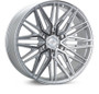 Vossen HF6-5 22x9.5 / 6x135 / ET20 / Deep Face / 87.1 - Silver Polished Wheel - HF65-2F20 for 2004, 2005, 2006, 2007, 2008, 2009, 2010, 2011, 2012, 2013, 2014, 2015, 2016, 2017, 2018, 2019, 2020, 2021, 2022, 2023, 2024, 2024, 2025 Ford F-150, Expedition, Navigator