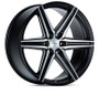 Vossen HF6-2 24x10 / 6x139.7 / ET25 / Deep Face / 106.1 - Brushed Matte Black Wheel - HF62-4G41