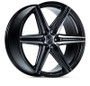 Vossen HF6-2 22x9.5 / 6x135 / ET20 / Deep Face / 87.1 - Tinted Gloss Black Wheel - HF62-2F22