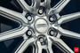 Vossen HF6-1 24x10 Silver Polished wheel product photo