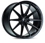 Vossen HF-3 24x10 / 5x150 / ET32 / Deep Face / 110.1 - Gloss Black Wheel - HF3-4L53