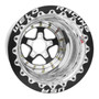 Weld Alumastar 2.0 15X14 / 5x4.75 BP / 5in. BS Black Polished Wheel - Black Double Beadlock MT - 88B-514280MB