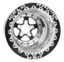 Weld Alumastar 2.0 15x12 / 5x4.5 BP / 5in. BS Black Wheel - Black Single Bead Lock MT - 88B512210F