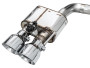 AWE 2024 Ford Mustang GT Fastback S650 RWD SwitchPath Catback Exhaust w/ Quad Chrome Silver Tips - 3025-42650
