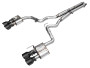 AWE 2024 Ford Mustang Dark Horse S650 RWD SwitchPath Catback Exhaust w/ Quad Diamond Black Tips - 3025-43375