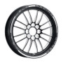 Weld Tuner Import Drag Wheel 15x3.5 / 4x100mm BP / 2.25in. BS 1-Piece Black Wheel - 778B-15022