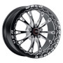WELD Belmont Beadlock Drag Gloss Black Wheel with Milled Spokes 17x10 | 5x114.3 BC (5x4.5) | +49 Offset | 7.42 Backspacing - S90870067P49 for Shelby GT500 2007-2014, Mustang S197 V6 / GT 2005-2014, Mustang S550 GT / V6 / EcoBoost 2015-2023, Supra MK4 1993-2002, 2024+ Mustang GT