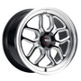 WELD Laguna Street Gloss Black Wheel with Milled Spokes 22x10.5 | 5x127 BC (5x5) | +13 Offset | 6.25 Backspacing - S10720573625 for Chevrolet Silverado C1500 2WD 1988-1999, Chevy C10 1967-1987