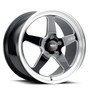 WELD Ventura 5 Street Gloss Black Wheel with Milled Spokes 22x8.5 | 5x4.75 BC (5x120.65) | +6 Offset | 5.00 Backspacing - S10428563500 for 1960s / 1970s GM Fitment (Camaro, Chevelle, Firebird)