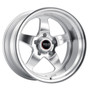 WELD Ventura 5 Street Gloss Silver Wheel with Milled Spokes 20x8 | 5x127 BC (5x5) | +0 Offset | 4.50 Backspacing - S10508073450 for Chevrolet Silverado C1500 2WD 1988-1999, Chevy C10 1967-1987
