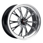 WELD Belmont Street Gloss Black Wheel with Milled Spokes 20x8 | 5x127 BC (5x5) | +0 Offset | 4.50 Backspacing - S11308073450 for Chevrolet Silverado C1500 2WD 1988-1999, Chevy C10 1967-1987