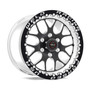 Weld Racing RT-S S77 HD Forged Aluminum 15x10 | 6x135 BP | +50 Offset | 7.5in. Backspacing - Black Center Drag Wheel (Medium Pad) - Black Single Beadlock #77MB-F1501510F for 2004, 2005, 2006, 2007, 2008, 2009, 2010, 2011, 2012, 2013, 2014, 2015, 2016, 2017, 2018, 2019, 2020, 2021, 2022, 2023, 2024 Ford F-150