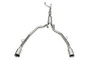 CORSA Baja Muffler Delete Cat-Back | 3.0in | 2021-2024 Ram TRX 6.2L | Double X-Pipe | Satin Polished Tips | 21190 - view 4