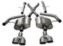 CORSA Xtreme Cat-Back Exhaust | 2.75in | 2018-2021 Jeep Grand Cherokee TrackHawk 6.2L | 4.5in Polished Tips | 21052 - view 5