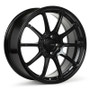 Enkei TRIUMPH 18x9.5 5x100 45mm Offset Gloss Black Racing Wheel - 543-895-8045BK