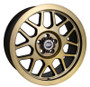 Enkei Matrix 17x8 6x139.7 30mm Offset 93.1mm Bore Brushed Gold Racing Wheel - 526-780-8330BG