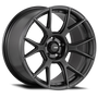 Konig Ampliform 17x8 4x100 ET45 Dark Metallic Graphite Racing Wheel - AM87100456