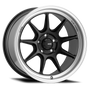 Konig Countergram 15x7.5 4x100 ET35 Matte Black / Matte Machined Lip Racing Wheel - CT75100355