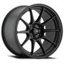 Konig Dekagram 17x9 5x114.3 ET25 Semi-Matte Black Racing Wheel - DK97514255